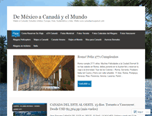 Tablet Screenshot of demexicoacanada.com